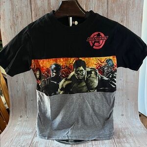 Marvel Avengers Age of Ultron Graphic Tee - Size 4 - Iron Man Hulk Thor